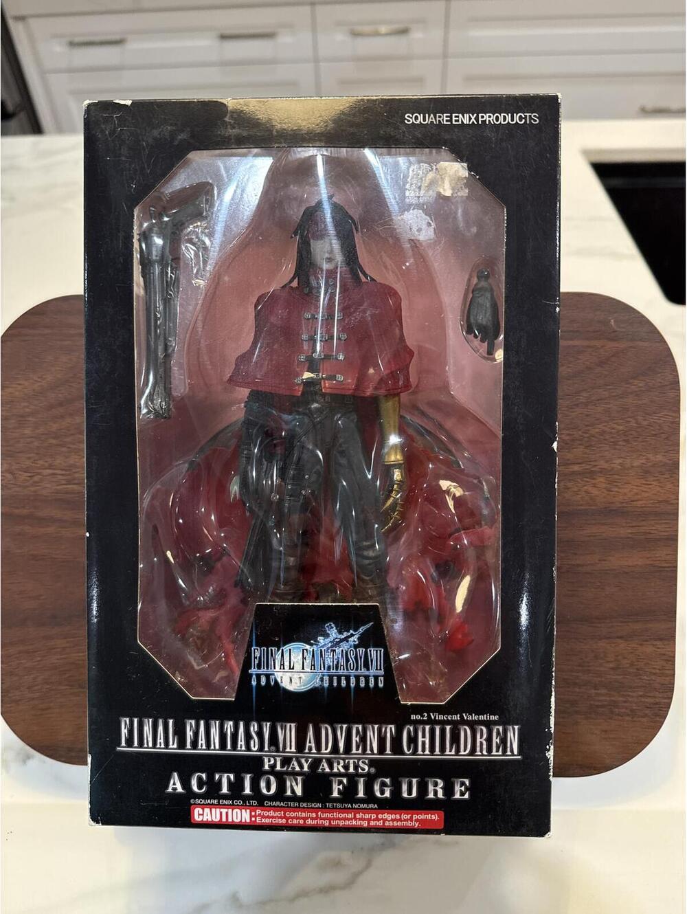 Final Fantasy VII Advent Children Play Arts No.2 Vincent Valentine Action Figure
